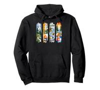 Colorado Pride Landmarks Natura Animali Viaggio Souvenir Stato Felpa con Cappuccio