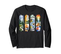 Colorado Pride Landmarks Natura Animali Viaggio Souvenir Stato Maglia a Manica
