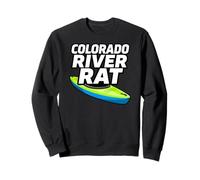 Colorado River Rat Kayak Whitewater Rafting Felpa