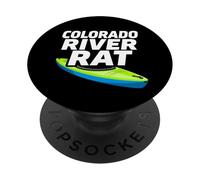 Colorado River Rat Kayak Whitewater Rafting PopSockets PopGrip Adesivo