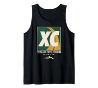 Colorado - Runner da Montagna Cross Country Art Vintage XC Canotta