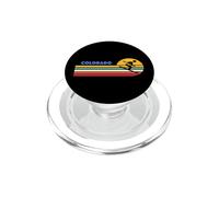 Colorado Sciare Stazioni sciistiche Retro Sun Vintage Tramonto PopSockets PopGrip per MagSafe