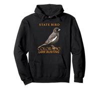 Colorado Territory Bird The Allodola bandierine Felpa con Cappuccio