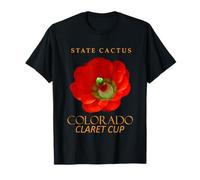 Colorado Territory Cactus Il cactus Claret Cup Maglietta