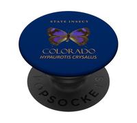 Colorado Territory Insetto La Farfalla Hairstreak PopSockets PopGrip Adesivo
