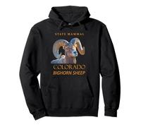 Colorado Territory Mammifero La pecora Bighorn Felpa con Cappuccio