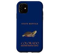 Colorado Territory Rettile Western Painted Turtle Hatchling Custodia per iPhone 11