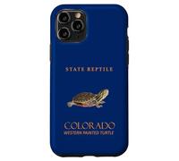 Colorado Territory Rettile Western Painted Turtle Hatchling Custodia per iPhone 11 Pro