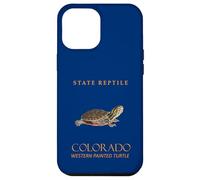 Colorado Territory Rettile Western Painted Turtle Hatchling Custodia per iPhone 12 Pro Max