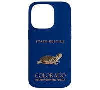 Colorado Territory Rettile Western Painted Turtle Hatchling Custodia per iPhone 14 Pro