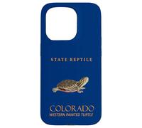 Colorado Territory Rettile Western Painted Turtle Hatchling Custodia per iPhone 15 Pro
