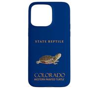 Colorado Territory Rettile Western Painted Turtle Hatchling Custodia per iPhone 15 Pro Max