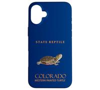 Colorado Territory Rettile Western Painted Turtle Hatchling Custodia per iPhone 16 Plus