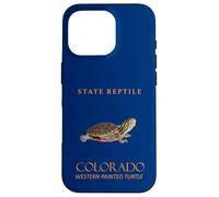 Colorado Territory Rettile Western Painted Turtle Hatchling Custodia per iPhone 16 Pro