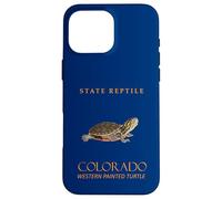 Colorado Territory Rettile Western Painted Turtle Hatchling Custodia per iPhone 16 Pro Max