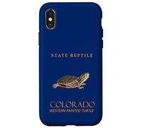 Colorado Territory Rettile Western Painted Turtle Hatchling Custodia per iPhone X/XS