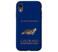 Colorado Territory Rettile Western Painted Turtle Hatchling Custodia per iPhone XR