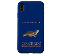 Colorado Territory Rettile Western Painted Turtle Hatchling Custodia per iPhone XS Max