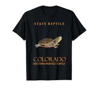 Colorado Territory Rettile Western Painted Turtle Hatchling Maglietta