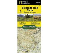 Colorado Trail North, Monarch To Denver (Map)