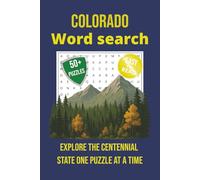 Colorado Word Search Book: Word Searches with Easy to Read Print about Colorado, Colorado Mountains, Colorado Towns and More | 6x9 inches, 110 pages | ... Gift for Vacations, Holidays and Free Times