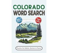 Colorado Word Search Puzzle Book: Explore the Centennial State with Easy-to-Read Word Searches about Its Geography, Wildlife, Culture and More | 50+ ... Seniors & Teens | Fun Coloradan Gift Idea