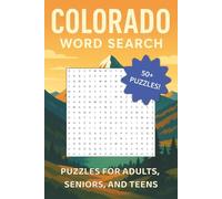 Colorado Word Search Puzzle Book: Words Searches about Colorado, USA, Travel and More | 6x9 inches, 120 pages | 50+ Puzzles … Gift for Vacations, Holidays and Free Times