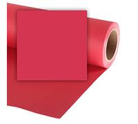 Fondale Fotografico in Carta Rosso Cherry Colorama 2,72m x 11m - Scelta Professionale per Studi Fotografici
