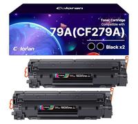Coloran Cartucce Toner Compatibili per HP 79A CF279A per HP LaserJet Pro M12a M12w M12 MFP M26a M26nw M26 (Nero, 2-Pack)