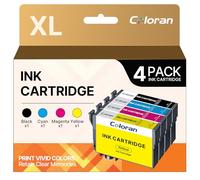 Coloran Compatibili per 604XL Alta Resa Cartucce Compatibili per Epson 604 XL Multipack per Epson XP-2200 XP-2205 XP-3200 XP-3205 XP-4200 XP-4205 WorkForce WF-2910 WF-2930 WF-2935 WF-2950 (4-Pack)