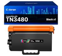 Coloran TN3480 TN3430 Toner Compatibli per Brother TN-3480 TN-3430 Nero per HL-L5100DN MFC-L5750DW MFC-L5700DN HL-L5100DNT HL-L5100DNTT HL-L5000DN HL-L5200DN (Nero, 1-Pack)