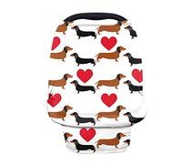 Coloranimal - Copertura elastica per allattamento, per seggiolini auto, morbida e morbida, accessorio per il carrello della spesa, ideale come regalo per bambini
