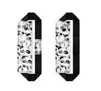Coloranimal Portapenne portapenne per diario con fascia elastica portapenne in pelle PU portapenne per il rientro a scuola, Come Panda