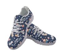 Coloranimal Scarpe da ginnastica da donna, con lacci, scarpe da camminata, scarpe da corsa, fitness, scarpe da jogging traspiranti, Solo un altro capitolo, 42 EU