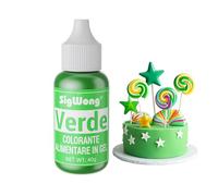 Colorante Alimentare Gel, 40g Coloranti Alimentari Concentrato per La Decorazioni Torte Commestibili, Pennarelli Alimentari per Dolci Fondente, Slime e Mestieri, Panificazione-Verde