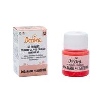 Decora 9600823 Gel Colorante Decora Rosa Carne 28 G, dal colore intenso e brillante