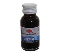 Colorante liquido concentrato per alimenti nero 35 g
