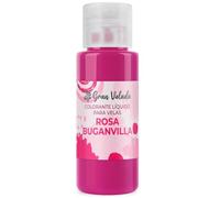 Colorante liquido rosa Buganvilla intenso per candele | Tonalità magenta viola in vari formati | facile da usare e altamente concentrato. | 30 ml