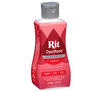 Colorante per tessuti sintetici Rit DyeMore liquido, 207 ml - 13 colori (Rosso da corsa)