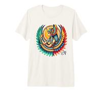 Colorata Mitologia egizia Antica, Ali della dea Iside Maglietta Premium