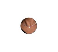 Colorate Perle Collana Donna Regalo Donna Compleanno Ragazza 14+2 Inches | Argento/18K Oro Collane Donna con Lettera A-Z