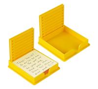 Colorati Organizer Scrivania Ufficio, Foglietti Adesivi Organizzatore Sticky Notes Dispenser, Block Notes Organizer Set per Riporre Foglietti Adesivi