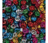 Colorations Colorful Crafting Jingle Bells, 200 Pieces, Assorted Colors, 15 mm E