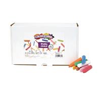 Colorations My First Stubby Chalk Multipack, set multicolore da 160 pezzi per attivit artistiche e artigianali per bambini (8 colori) (STUBCHALK)