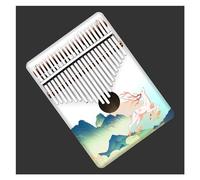 Colorato 21 Tasti Kalimba Thumb Piano Tastiera Portatile Strumento Musicale Principianti Finger Piano Kalimba Strumento Musicale (Color : 05)