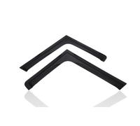 Colorato Acrilico Finestrino Deflettori Clip Nel Per Iveco Trakker Camion