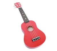 Colorato Acustica Unico Leggermente Carino Ukulele Chitarra Decorazione Carry-On Craft Mini Ukulele Classico a 4 Corde in Mogano(3)