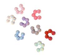 Colorato Alla Moda Orecchino Non Penetrante Orecchino Orecchino Fiore Cuffia Adatto Per Adolescenti Donne La Moda Versatilità Cercando Non Penetrante Resina Orecchini, Taglia unica, come descritto