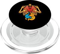 Colorato Anatomia Umana Divertente Scienza PopSockets PopGrip per MagSafe