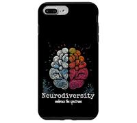 Colorato Arcobaleno Cervello Neurodiversità Autismo Spettro ADHD Custodia per iPhone 7 Plus/8 Plus